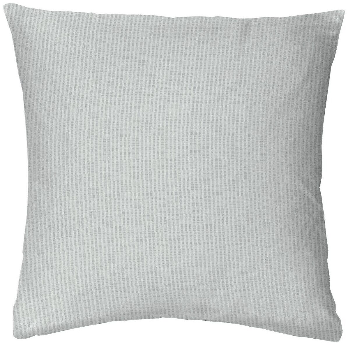 Image of Inhouse Kissen Gots Seersucker 65x65 silber