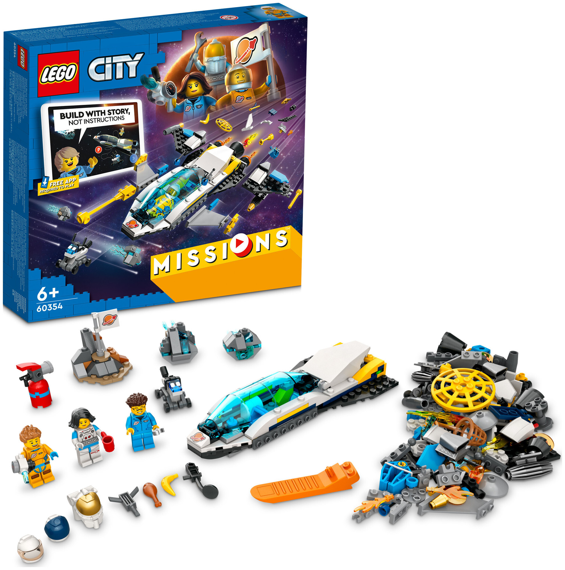 Lego City Lego City Missions 60354 Missions d’exploration spatiale sur Mars