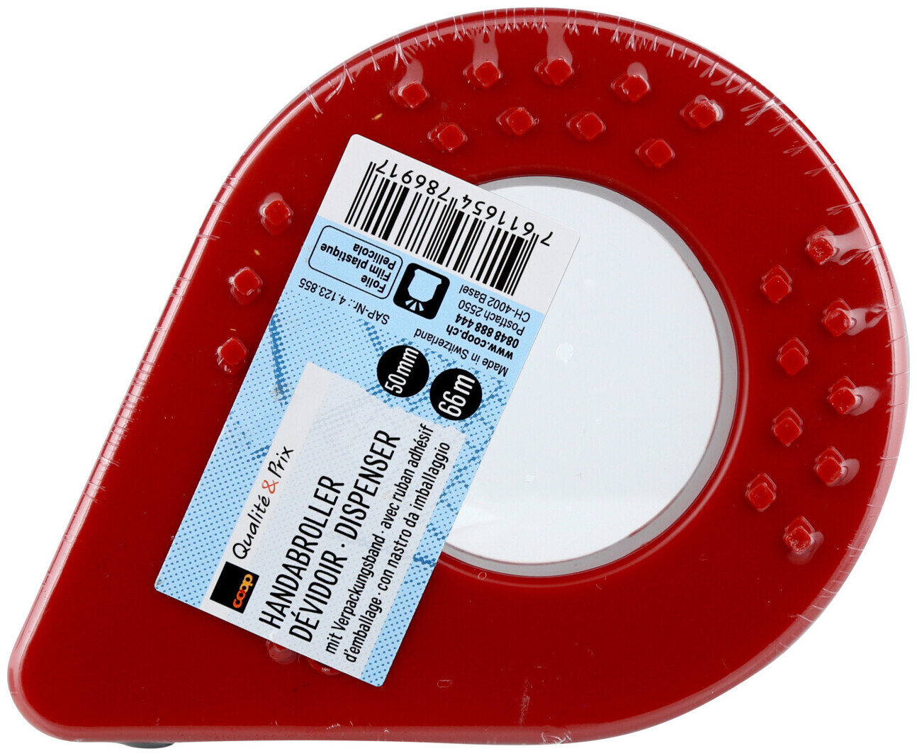 Image of Qualité&Prix Handabroller 50mm rot