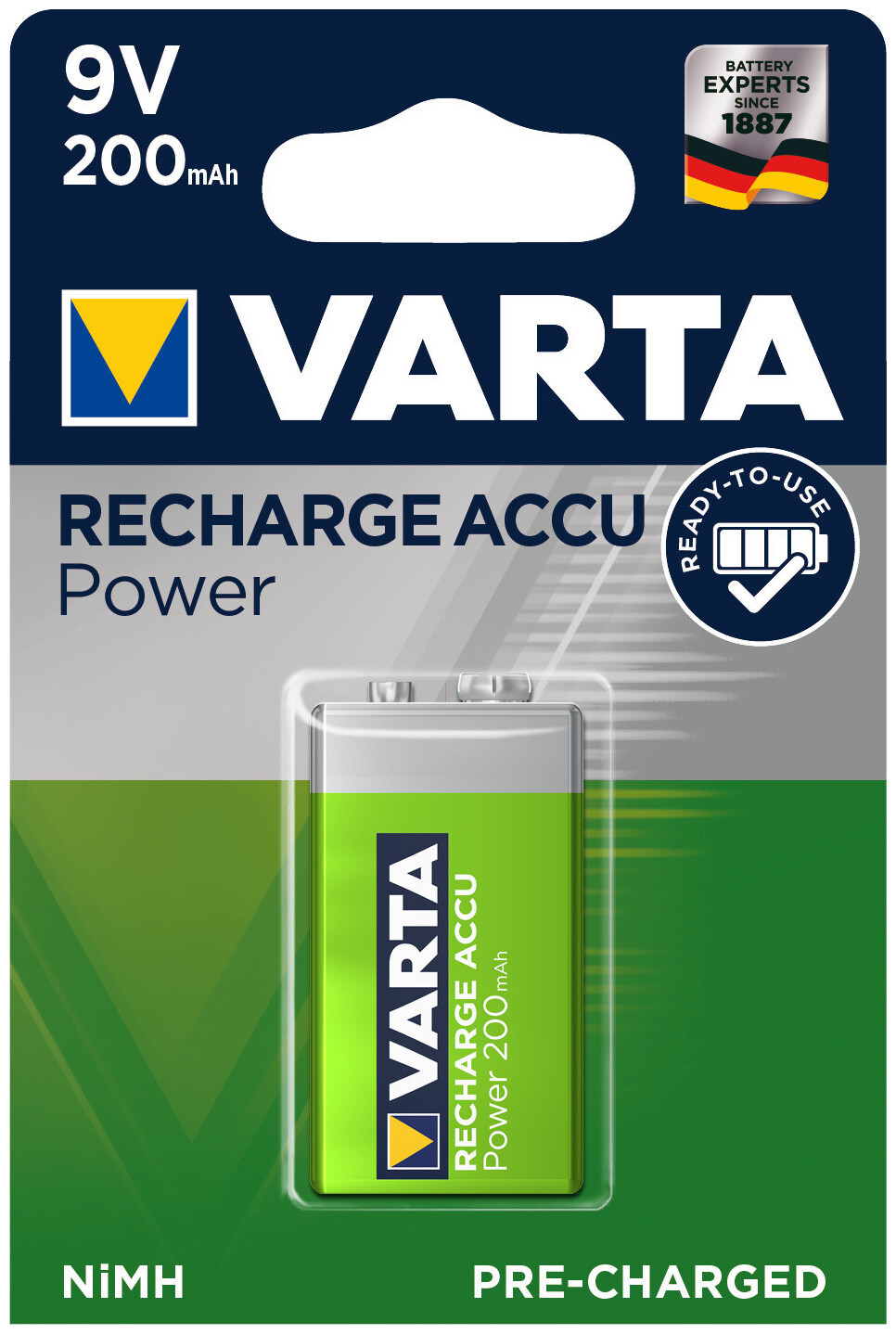 Image of Varta Accu 9V Power 200mAh 1er Bli