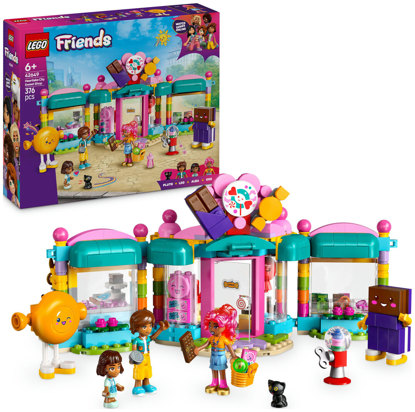 Image of Lego Friends Lego® Friends 42649 Heartlake City Süsswarenladen