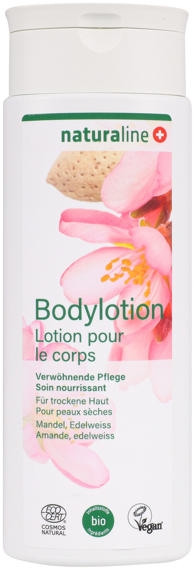Image of Naturaline Cosmetics Naturaline Bodylotion Mandel / Edelweiss