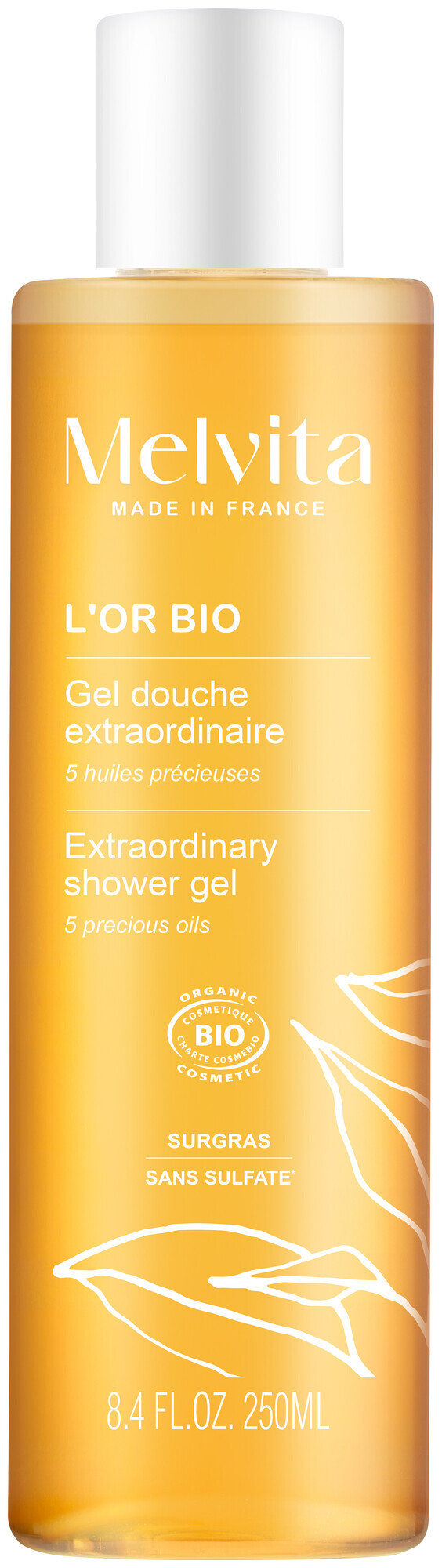 Image of Melvita L'or BIO Duschgel 250ml