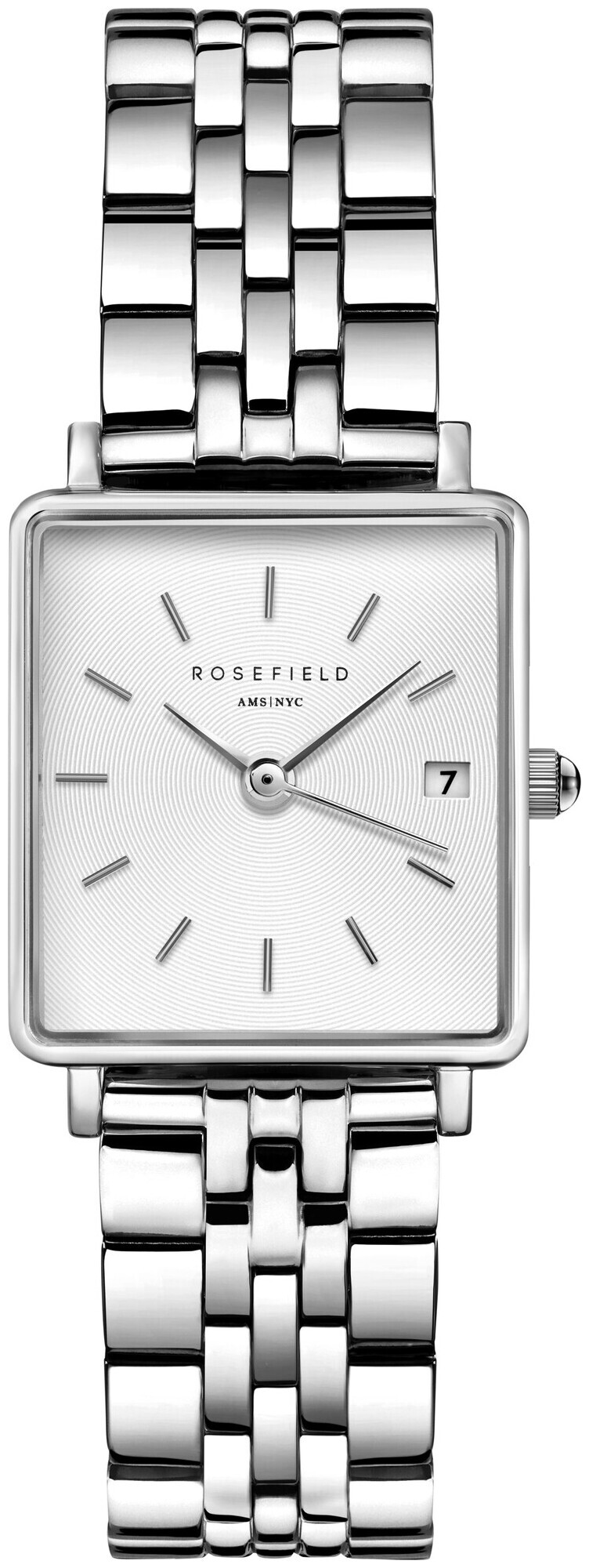 Image of Rosefield Uhr THE Mini Boxy Silber