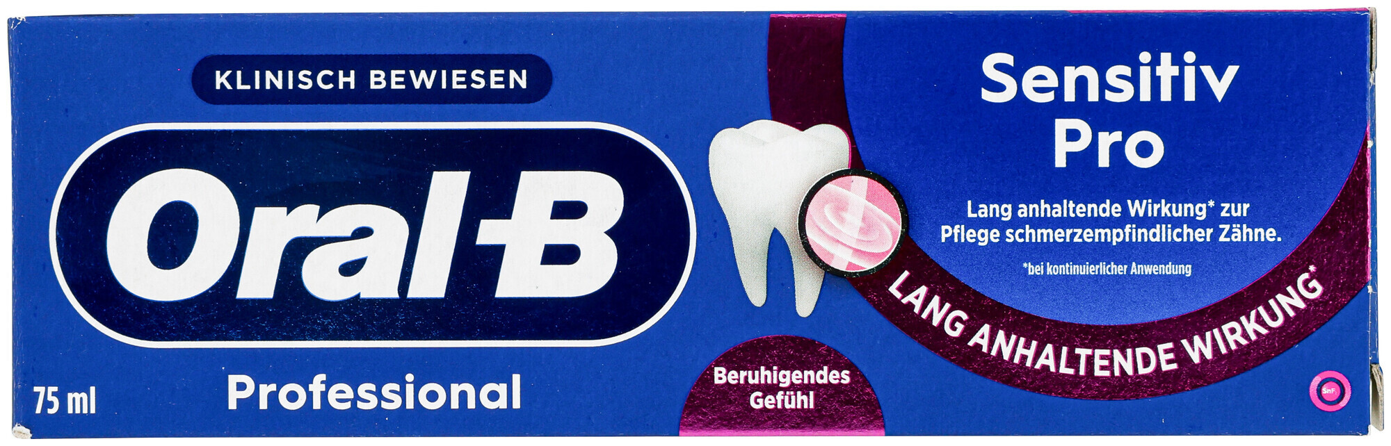 Image of Oral-B Zahnpasta Pro-Science Advanced Sensitivität und Zahnfleischbalsam Sanfte Reinigung 75ml