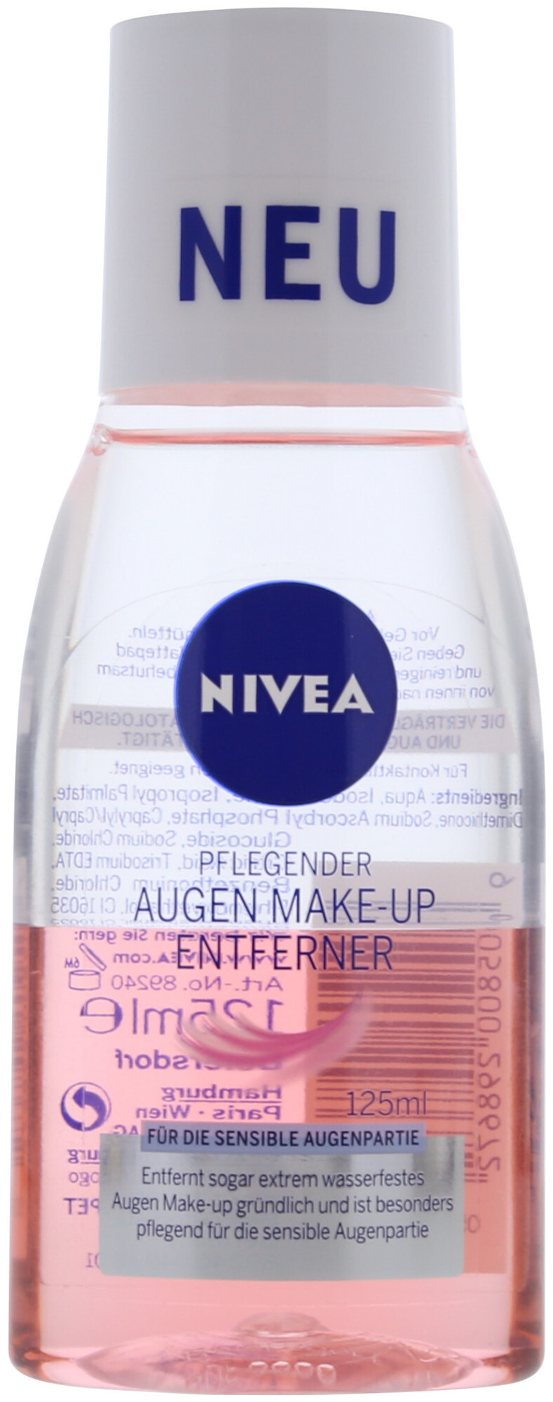 Image of Nivea Pflegender Augen Make-up Entferner