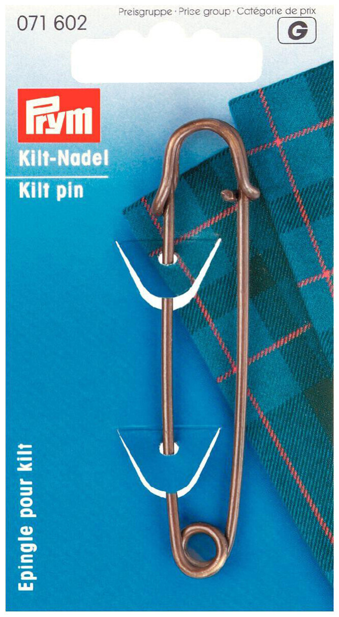 Image of Prym Kiltnadel altmessing 76 mm 1 Stk.