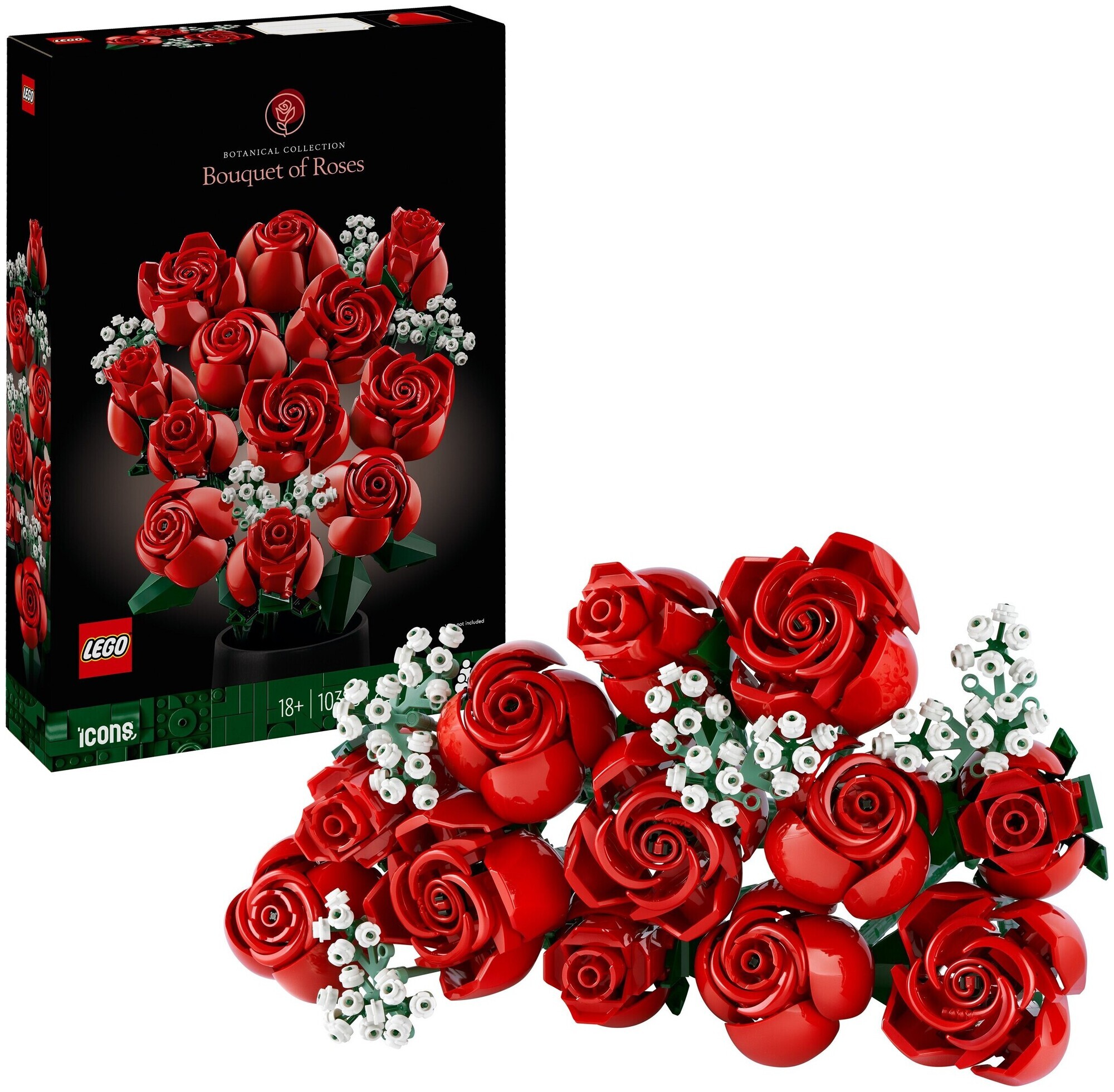 Lego Botanical Lego® Icons Le bouquet de roses