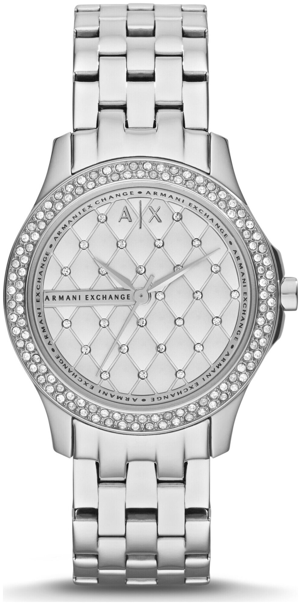 Armani Exchange Uhr 3-Zeiger-Werk Edelstahl