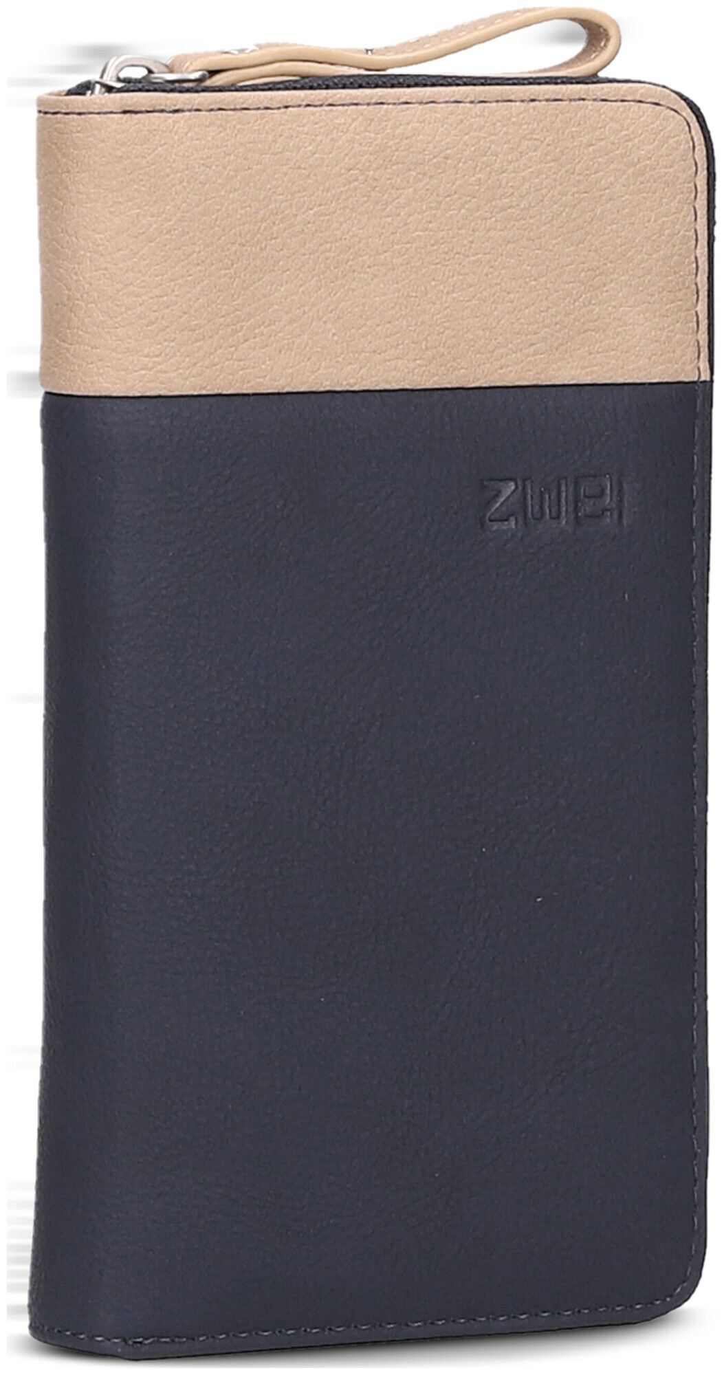 Image of Zwei Portemonnaie nubuk ink