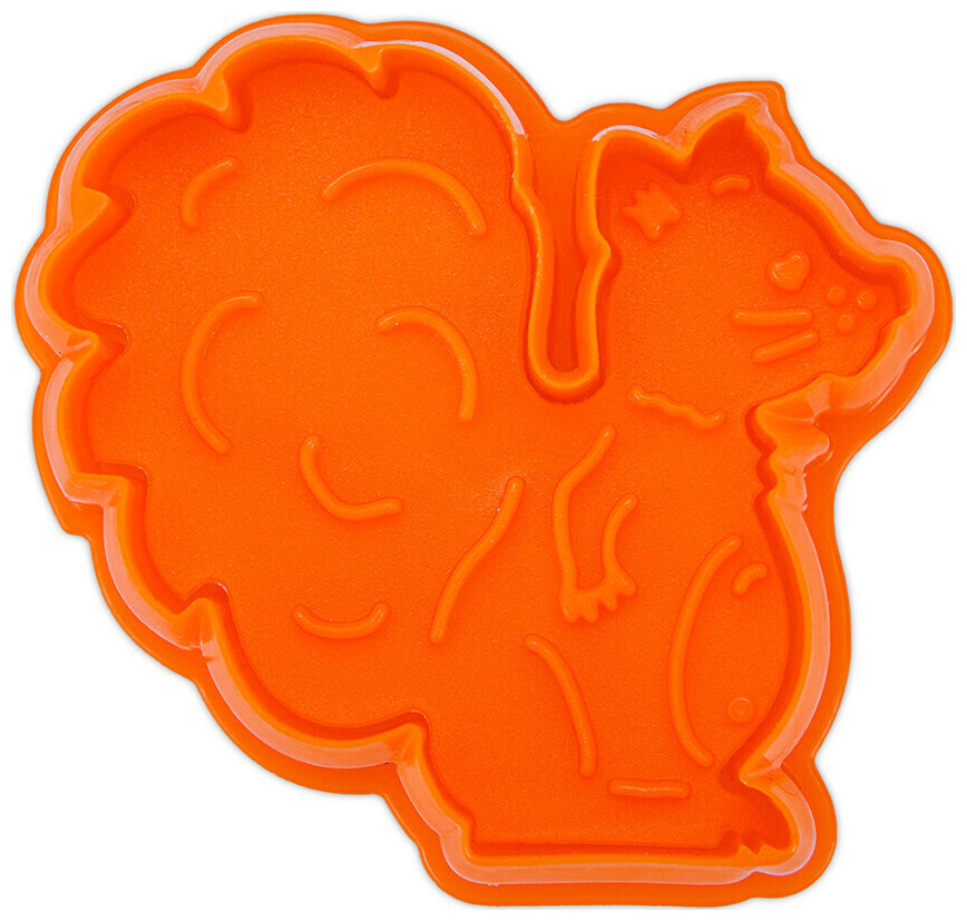 Image of Städter Präge-Ausstecher Eichhörnchen 6.5 cm Orange