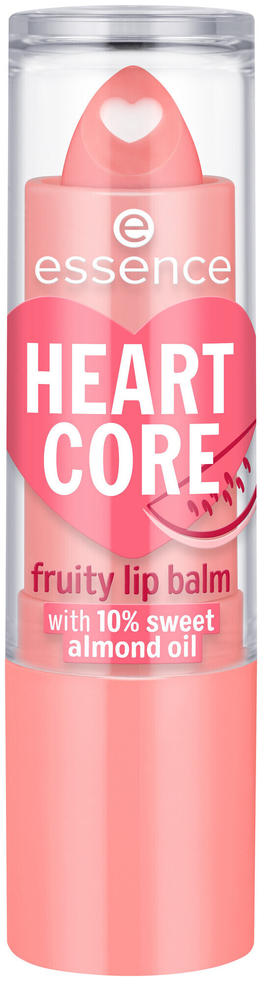 Image of essence Heart Core fruity lip balm 03 Wild Watermelon 3 g