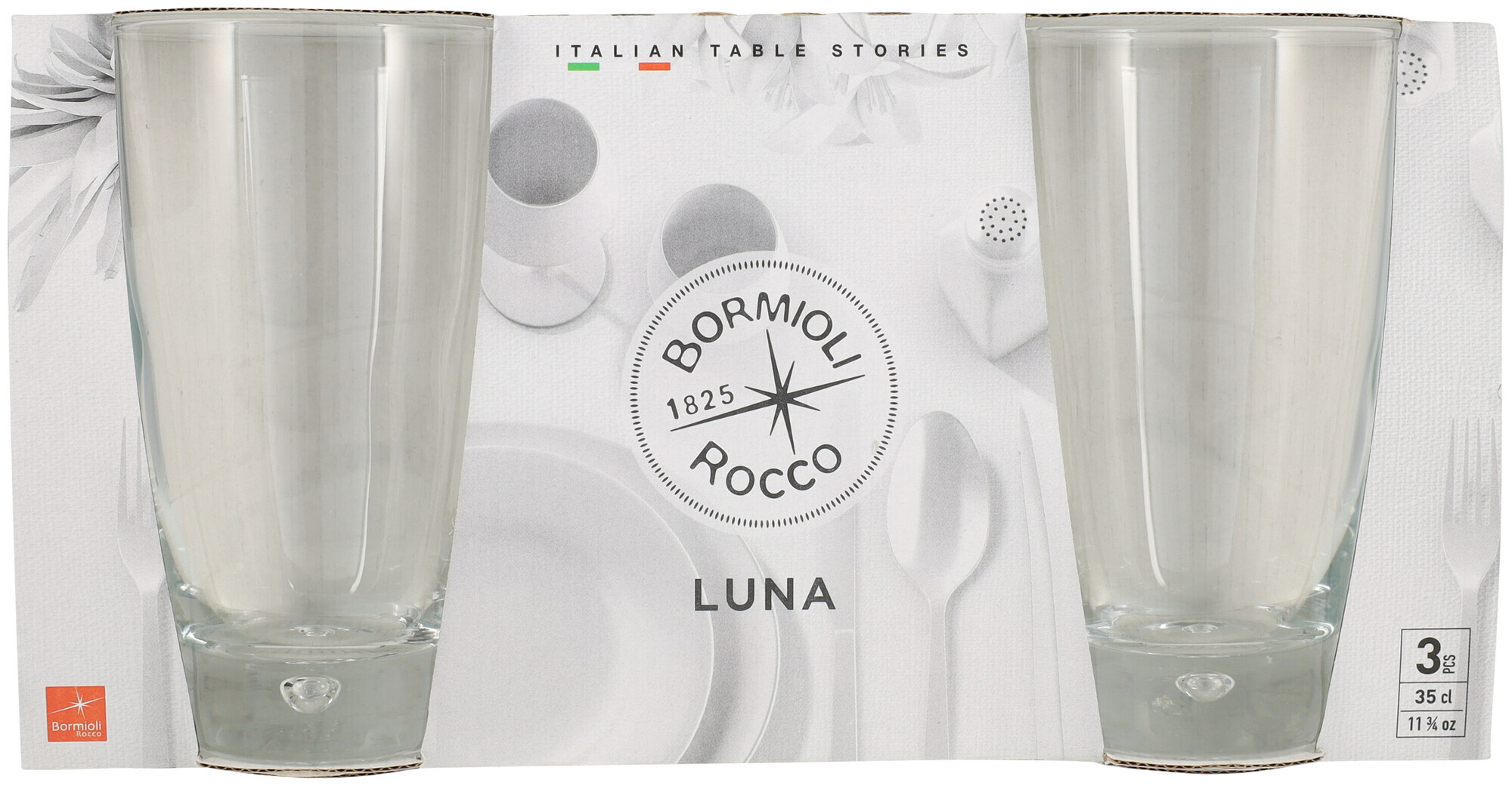 Image of Longdrinkbecher Luna 34cl 3 Stück