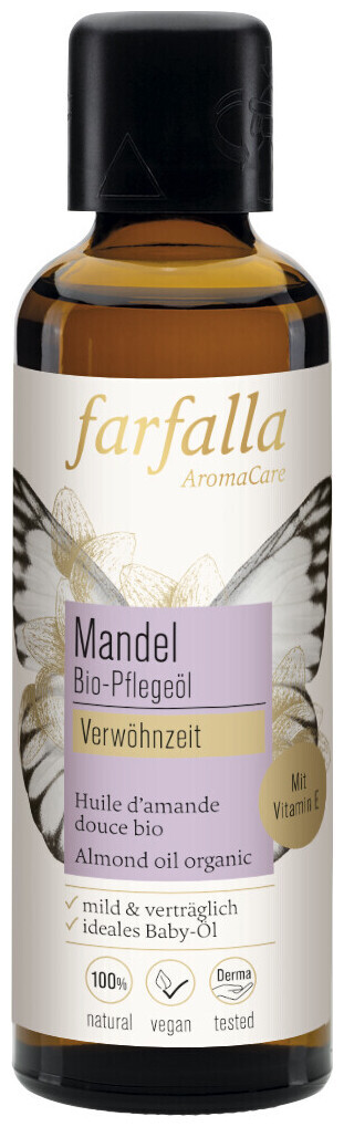 Image of farfalla Mandel Bio-Pflegeöl 75ml Verwöhnzeit