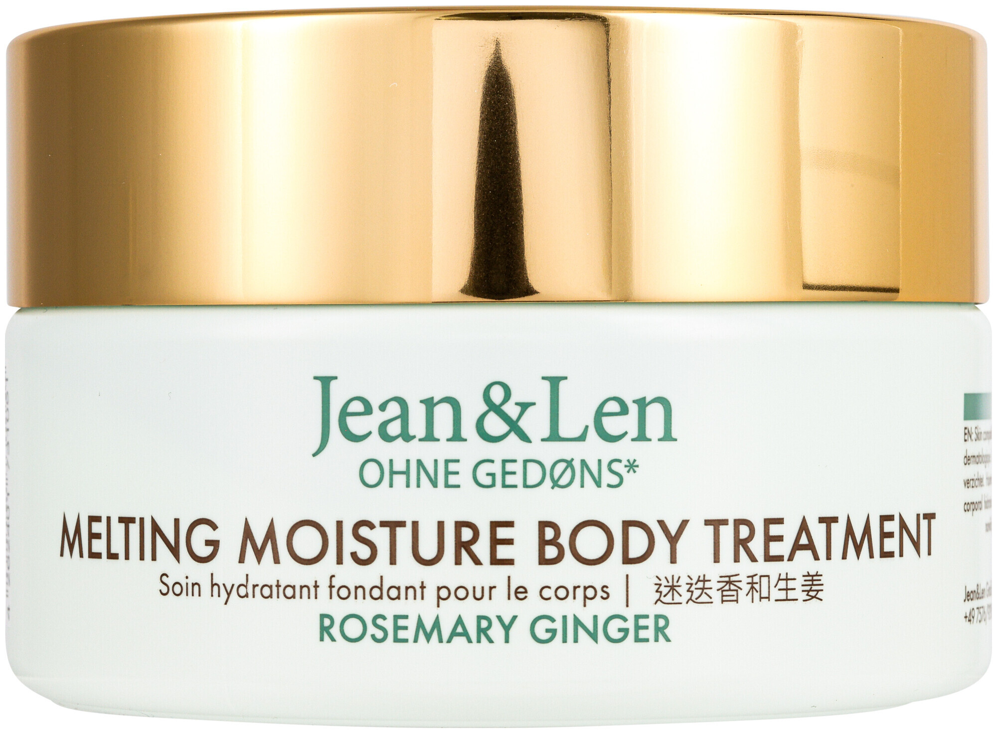 Image of Jean&Len Body Treatment Rosemary/Ginger 200 ml