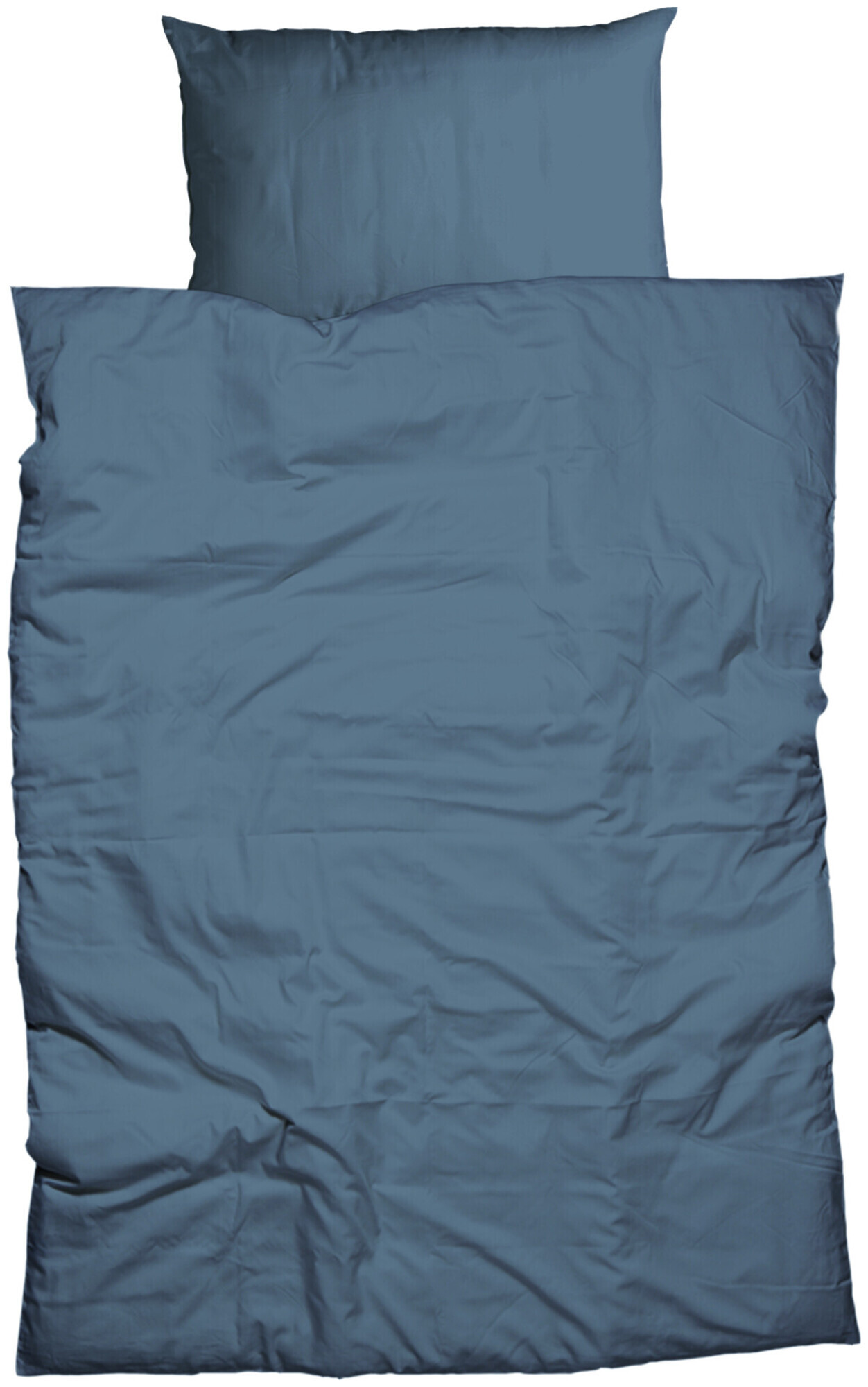 Image of Inhouse IH Duvet Gots Satin Paspel 200x210 blau