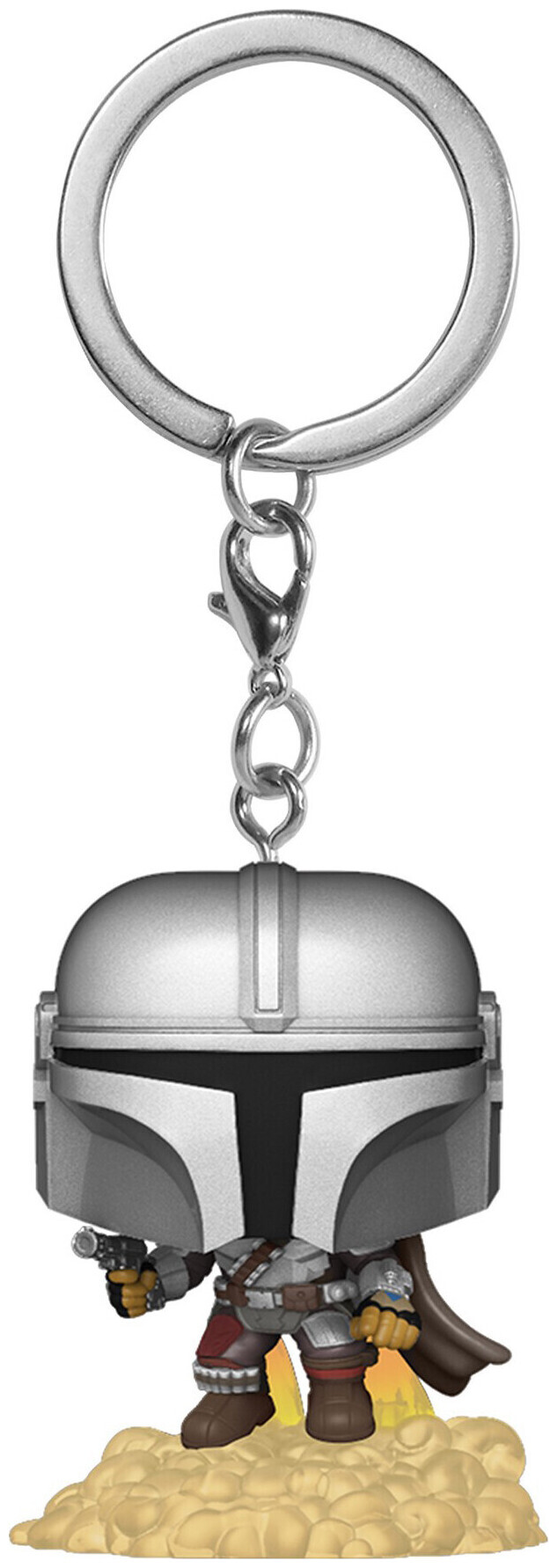 Image of Funko POP Keychain: Mandalorian- Mando w/Blaster
