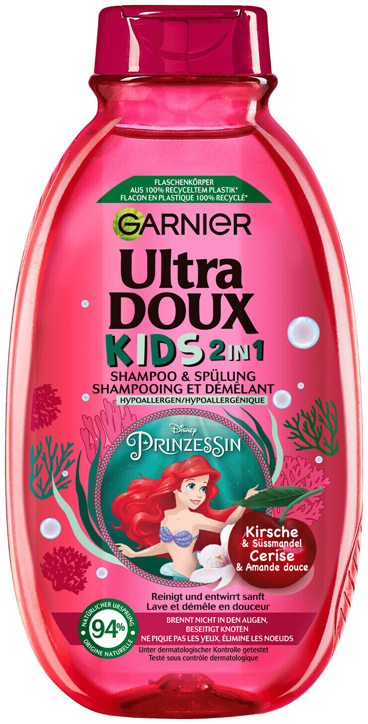 Image of Garnier Ultra Doux Kids 2in1 Shampoo & Spülung, Kirsche & Süssmandel, 300.0ml