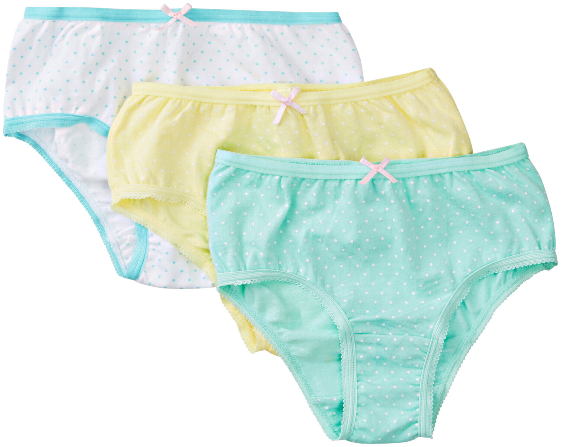 Image of Naturaline Textil Kids Slip Tupfen bunt 110/116