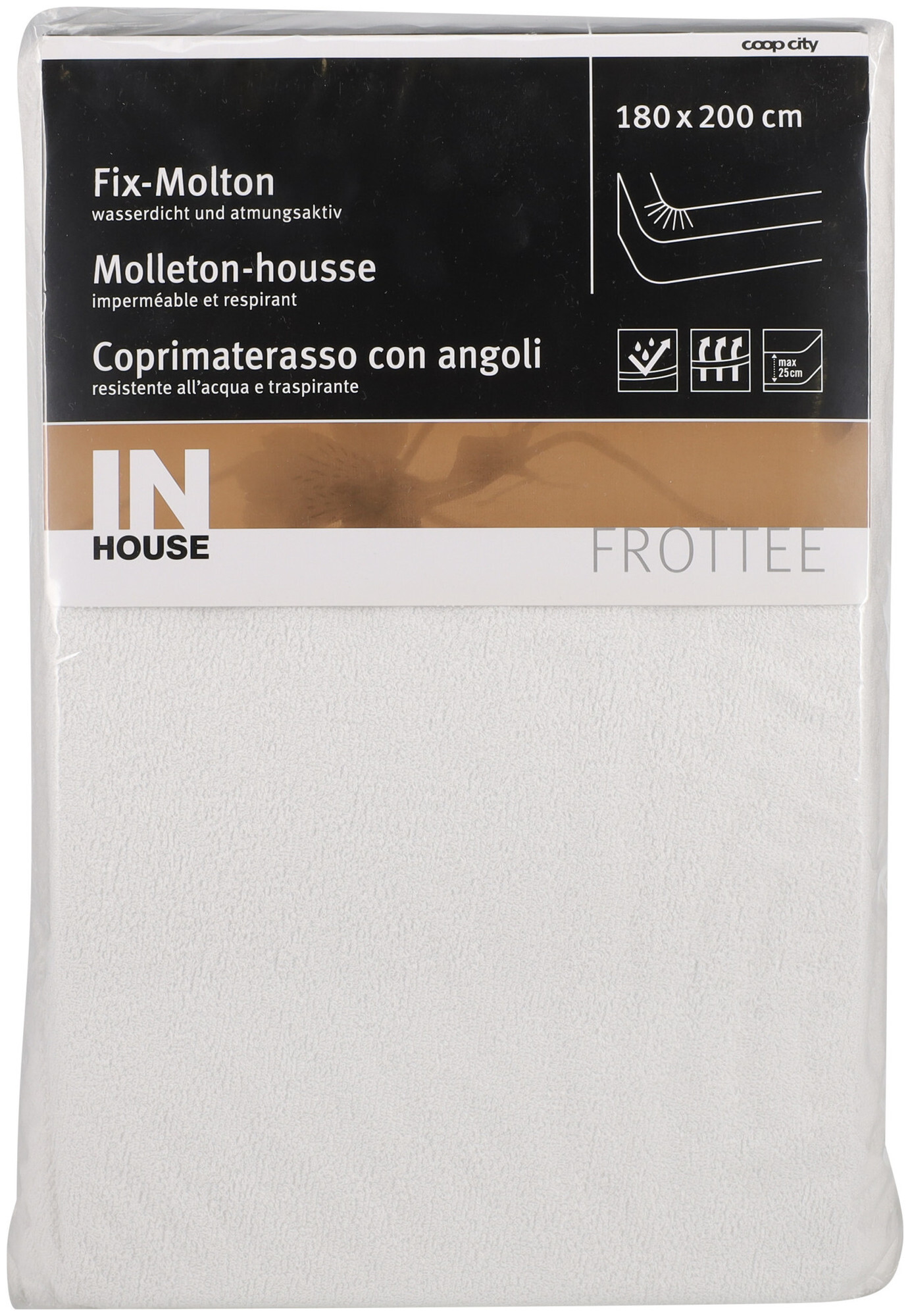 Image of Inhouse Molton Frottee180x200cm