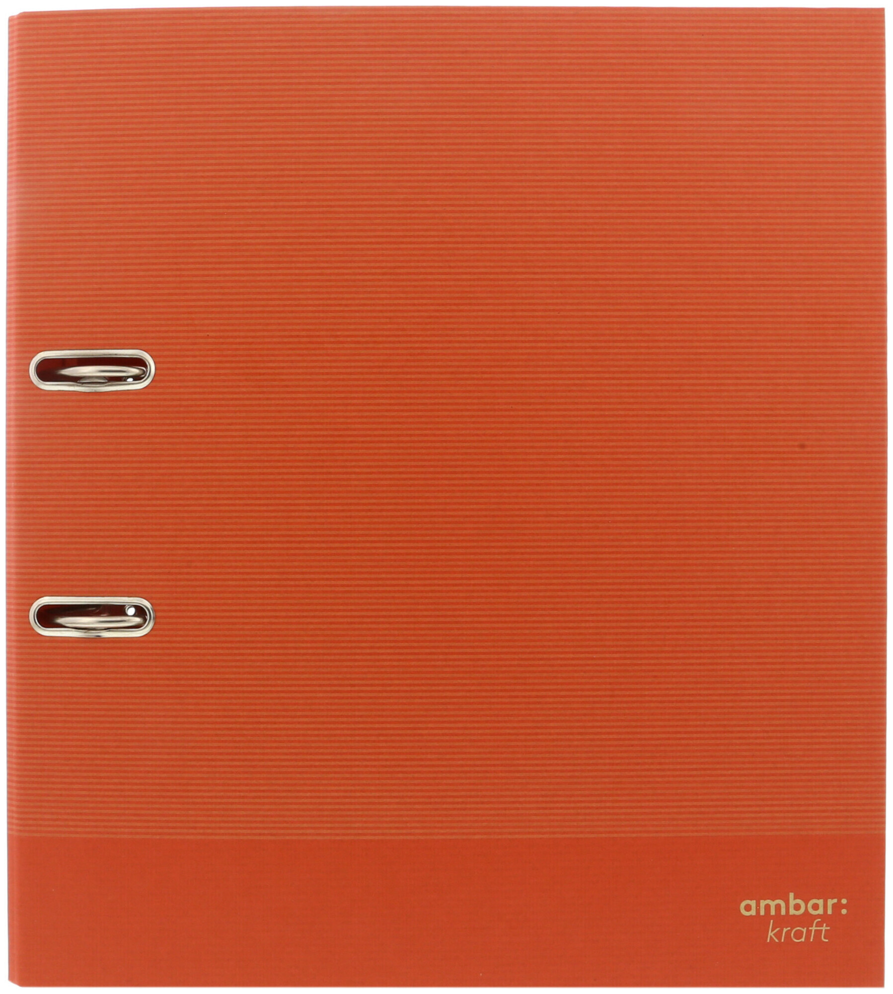 Image of Ambar Serie Kraft FSC recycelt - Ordner rot A4 - 7cm Rücken - 2 Ringe mit Hebelmechanik