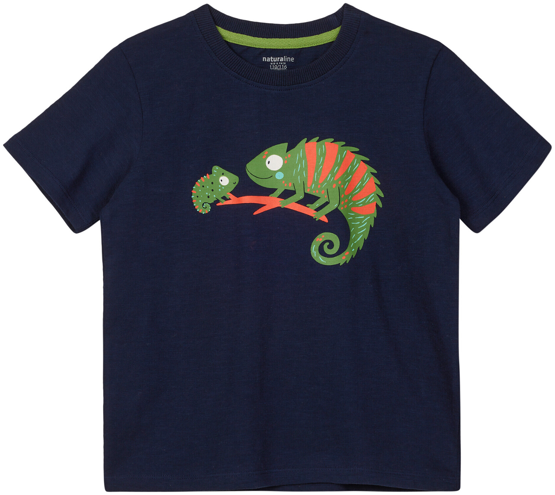 Naturaline Textil Naturaline T-shirts Noir 86/92