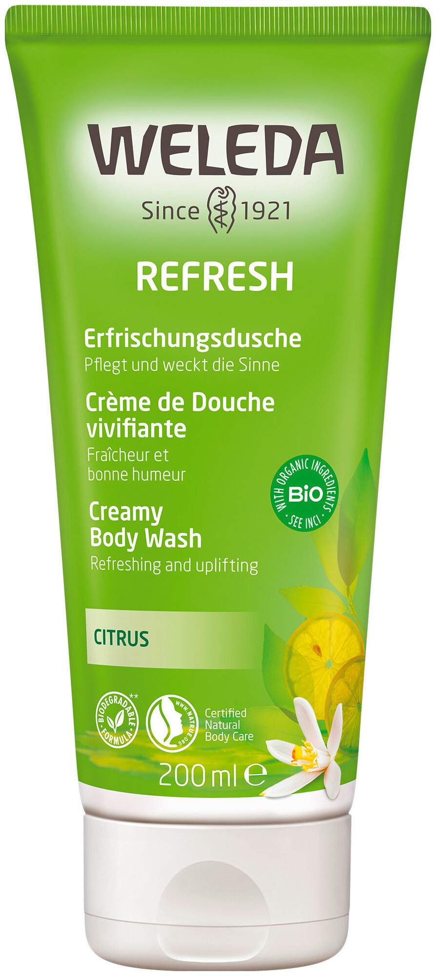 Image of Weleda Refresh Erfrischungsdusche Citrus