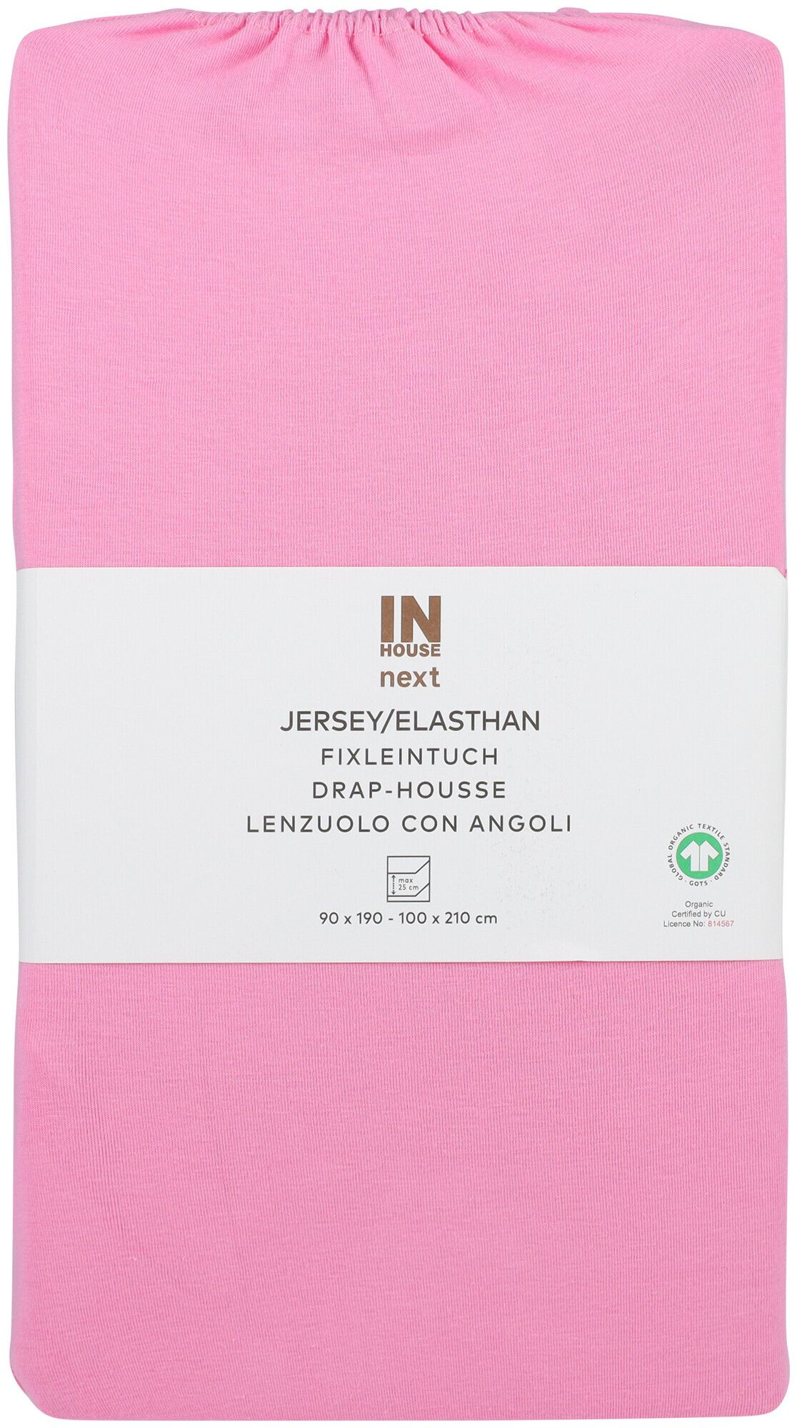 Image of Inhouse Fixleintuch Gots Jersey Elasthan 90x210 ro