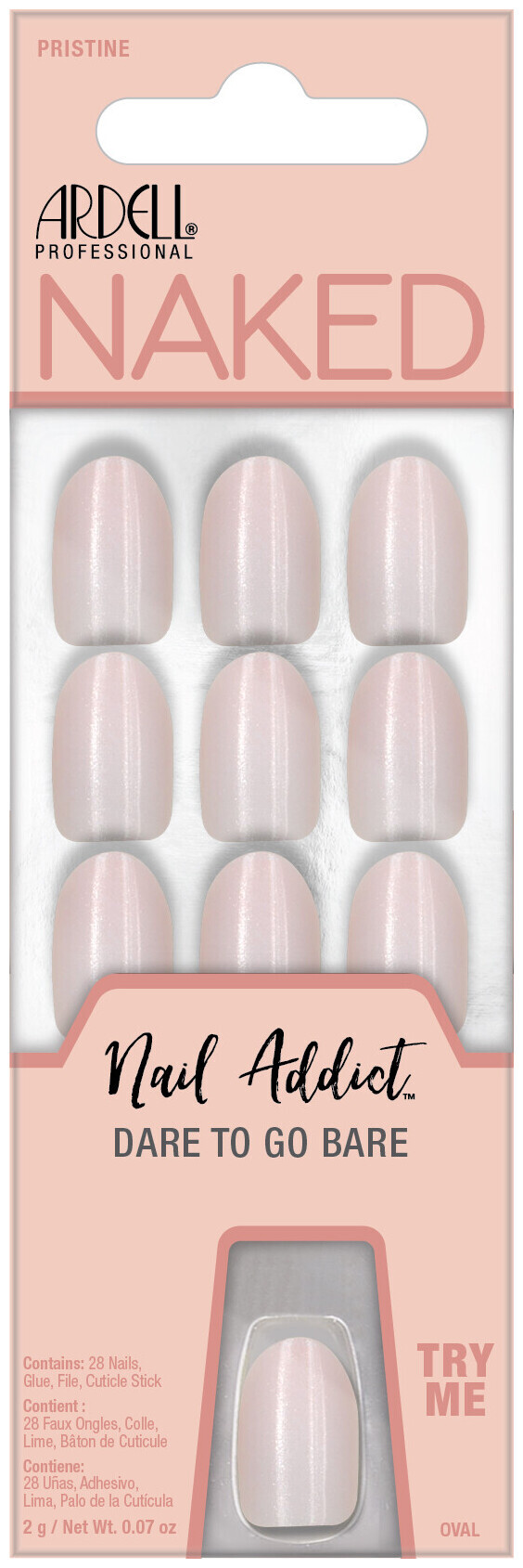 Image of Ardell Nail Addict Naked Collection Pristine