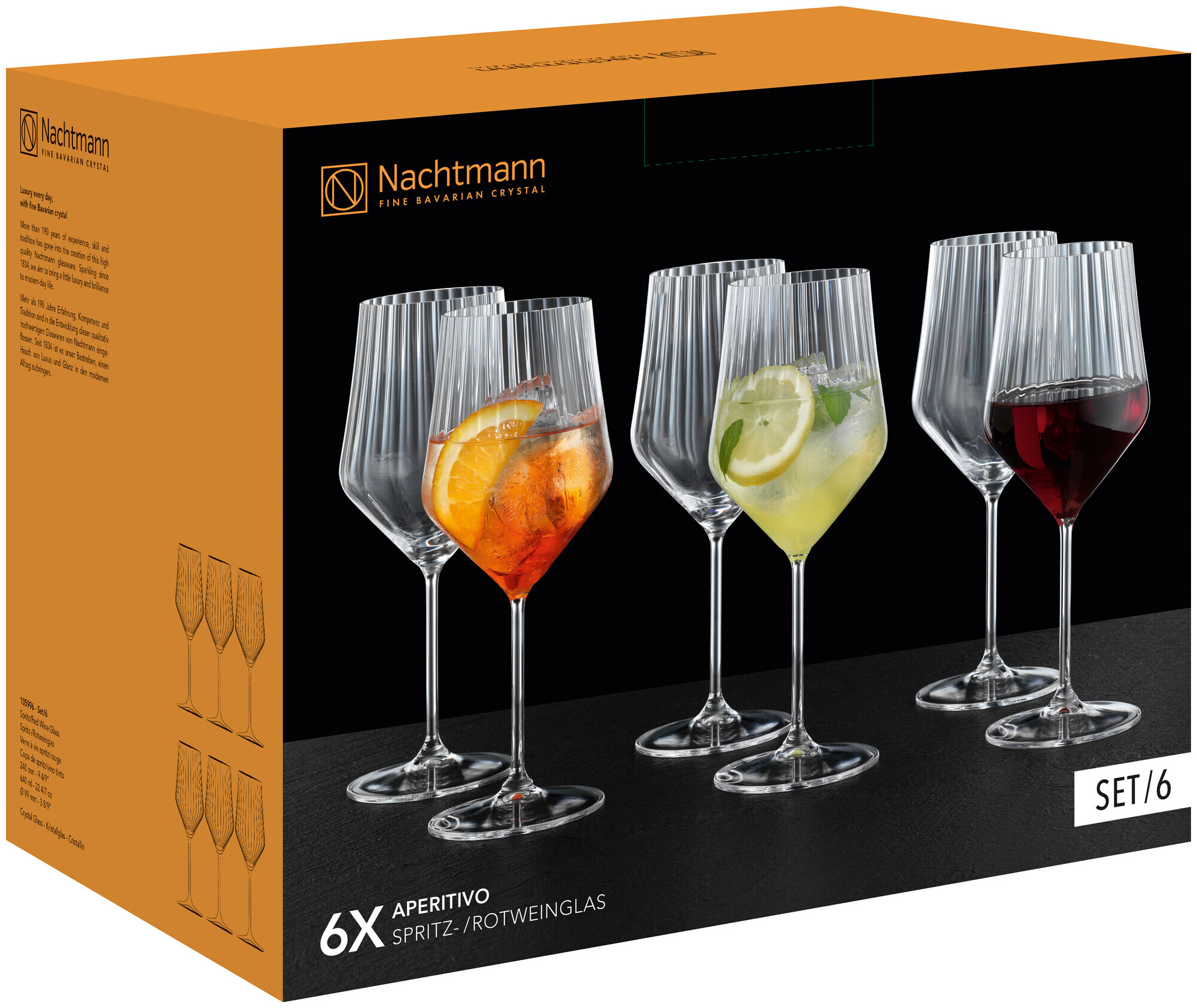 Image of Nachtmann Spritz- und Rotweinnglas 6St