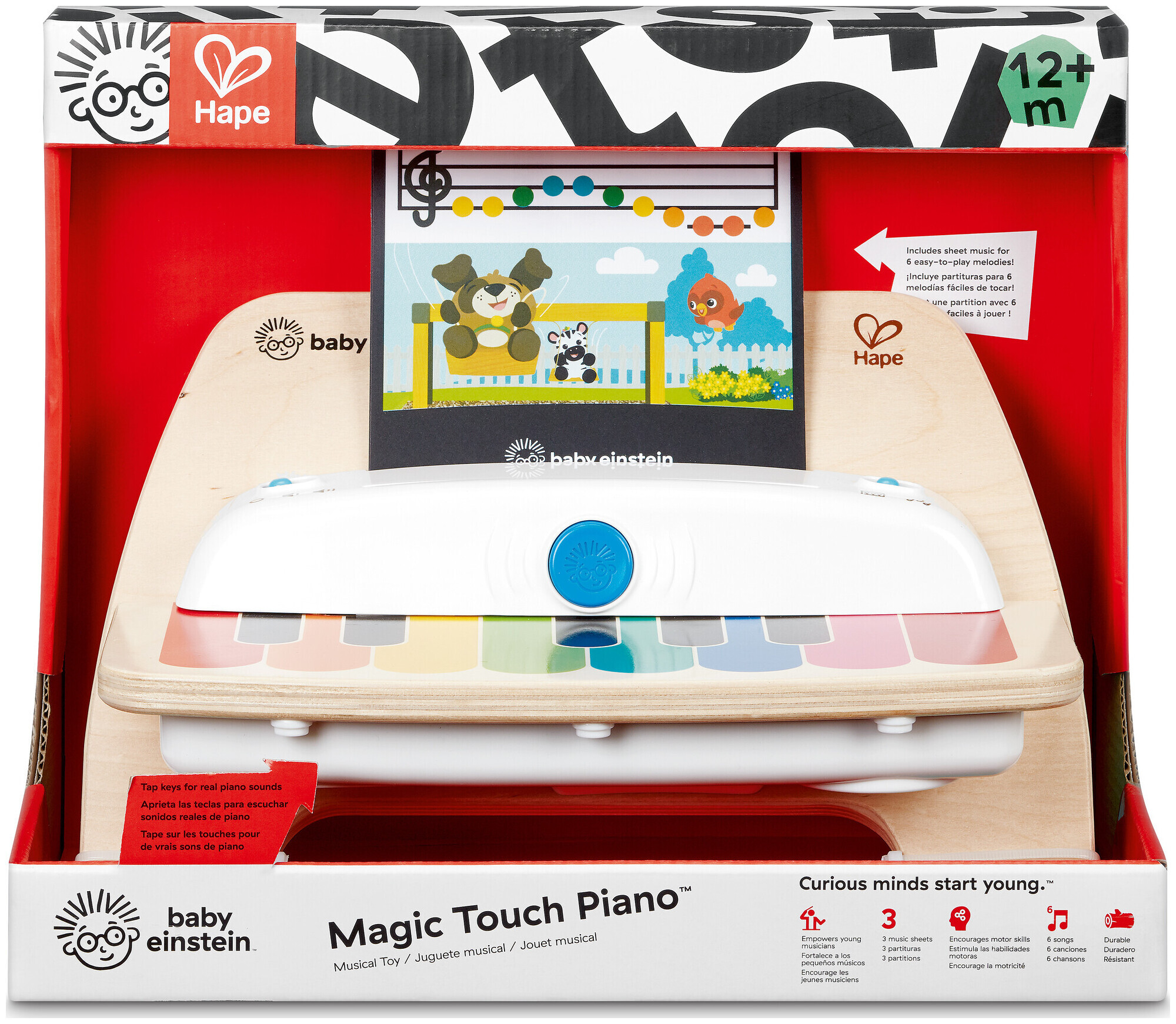 Image of Hape Toys Klavier Magic Touch (Mehrfarbig)