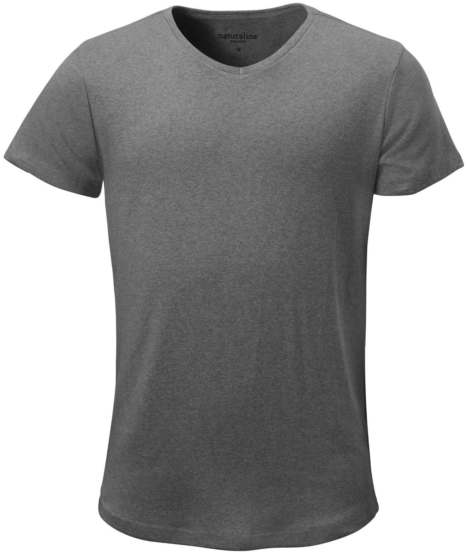 Naturaline Textil Naturaline t-shirt homme manches courtes gris foncé XL