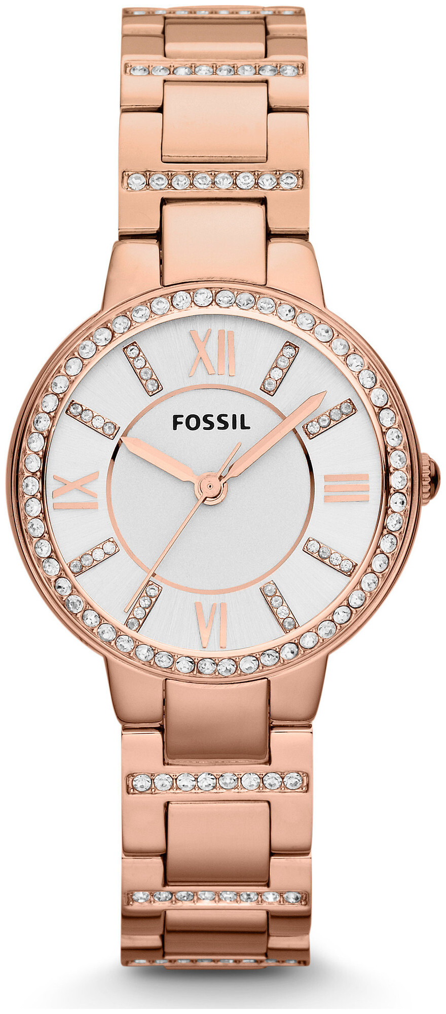 Fossil Damenuhr Virginia Edelstahl Roségold