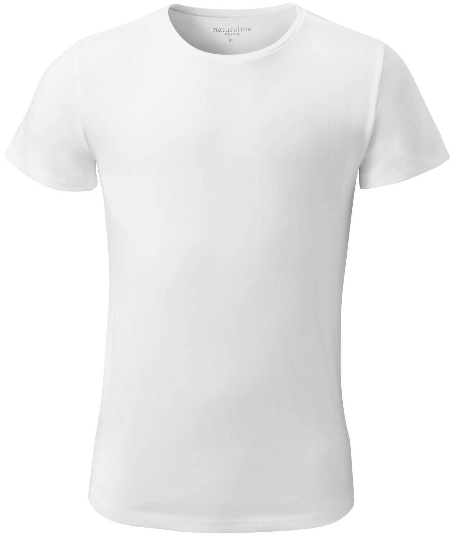 Naturaline Textil Naturaline t-shirt homme manches courtes blanc S