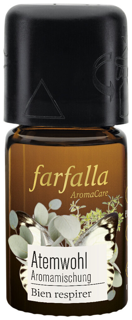 Image of farfalla bleib gesund, Sandelholz, Atemwohl Aromamischung, 5ml