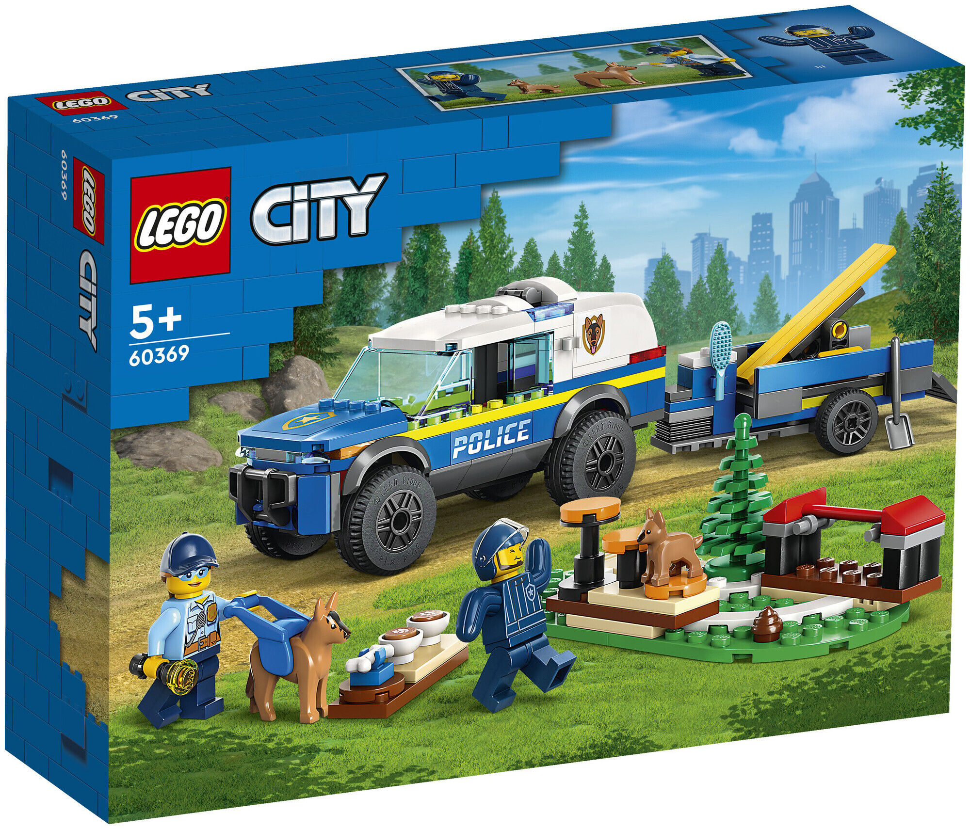 Image of Lego City Lego® City 60369 Mobiles Polizeihunde-Training