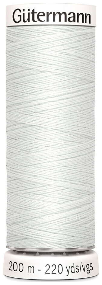 Image of Gütermann Nähfaden Allesnäher 200 m grauweiss 0643