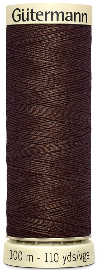 Image of Gütermann Nähfaden Allesnäher 100 m braun 0694