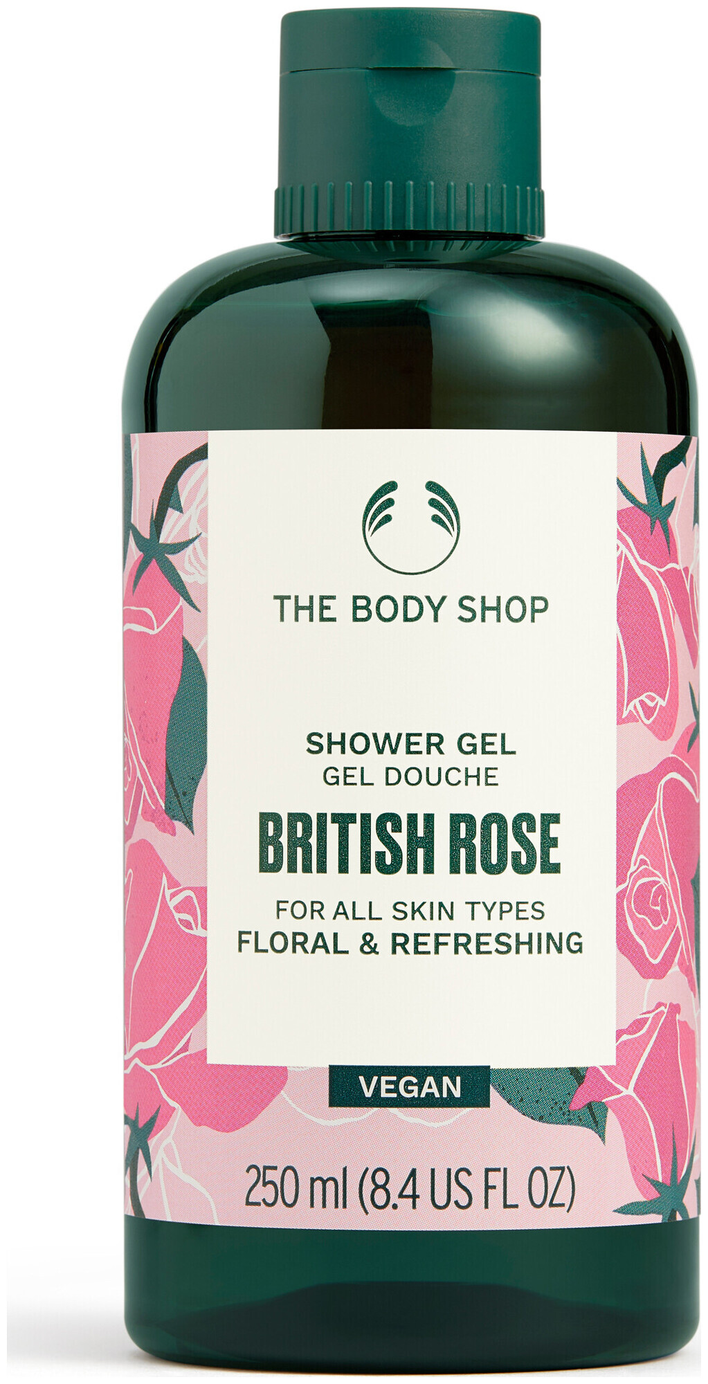 Image of The Body Shop British Rose Body Wash 250Ml