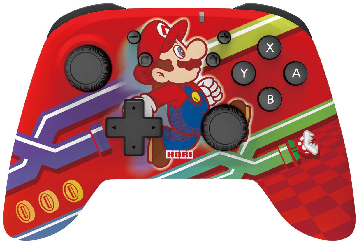 Image of Nintendo Hori Wireless Horipad Controller Super Mario Gamepad (Rot)