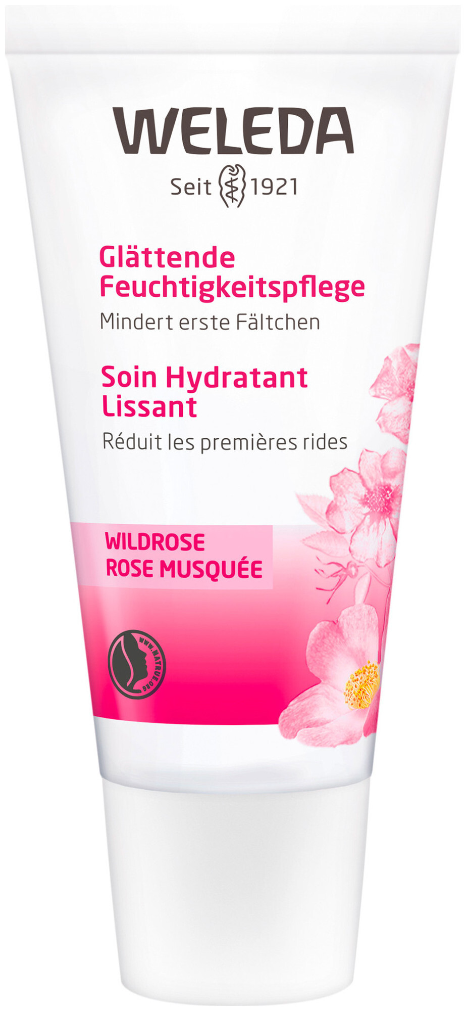 Image of Weleda Wildrose Glättende Feuchtigkeitspflege