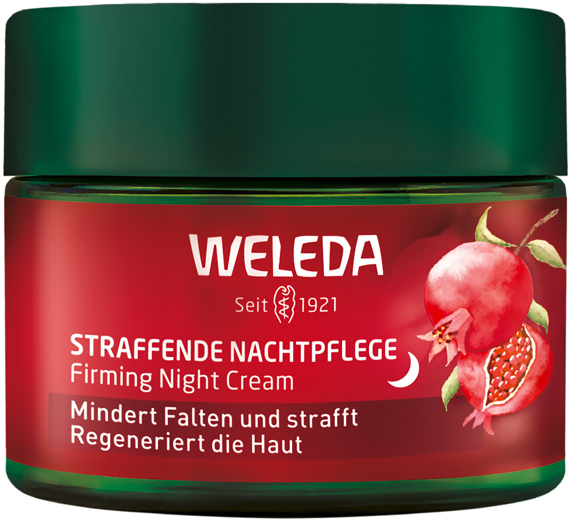 Image of Weleda Straffende Nachtpflege Granatapfel & Maca-Peptide