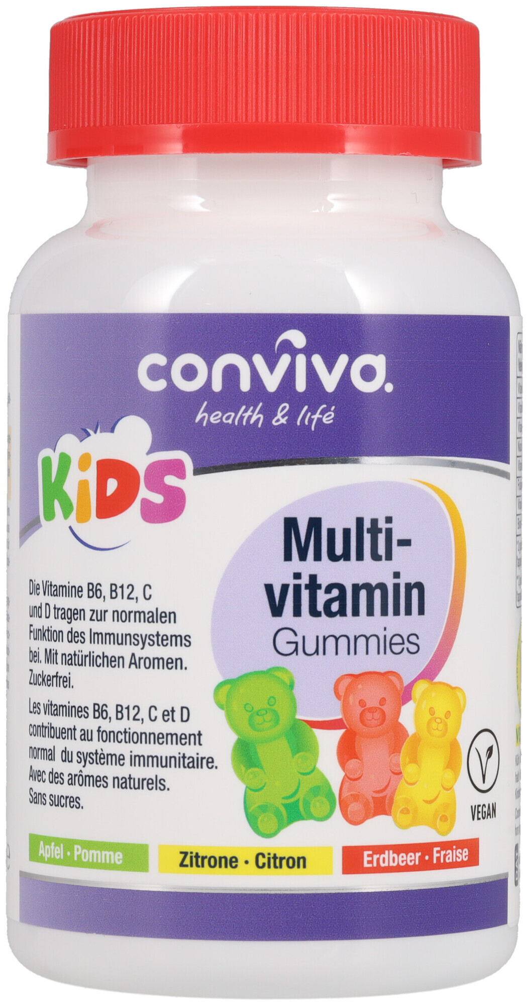 Image of Conviva Multivitamin Kids Gummies Vegan zuckerfrei