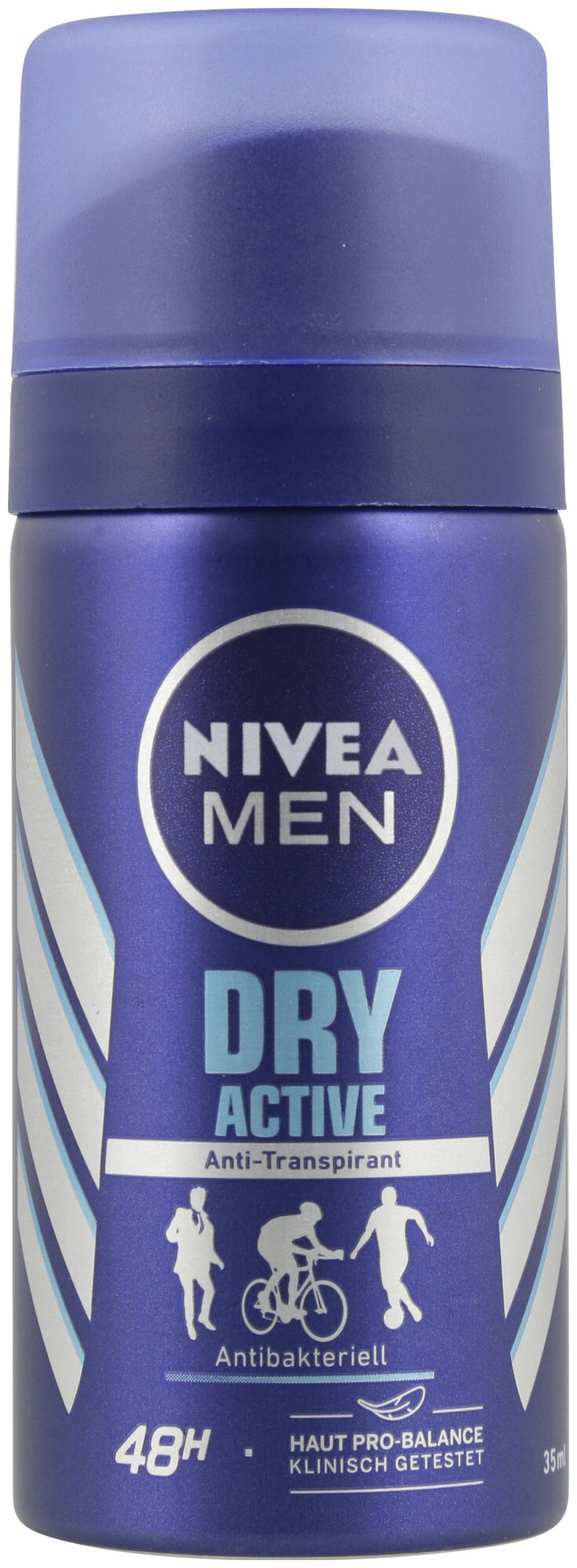 Image of Nivea Men Deo Dry Active Spray Male Mini 35ml