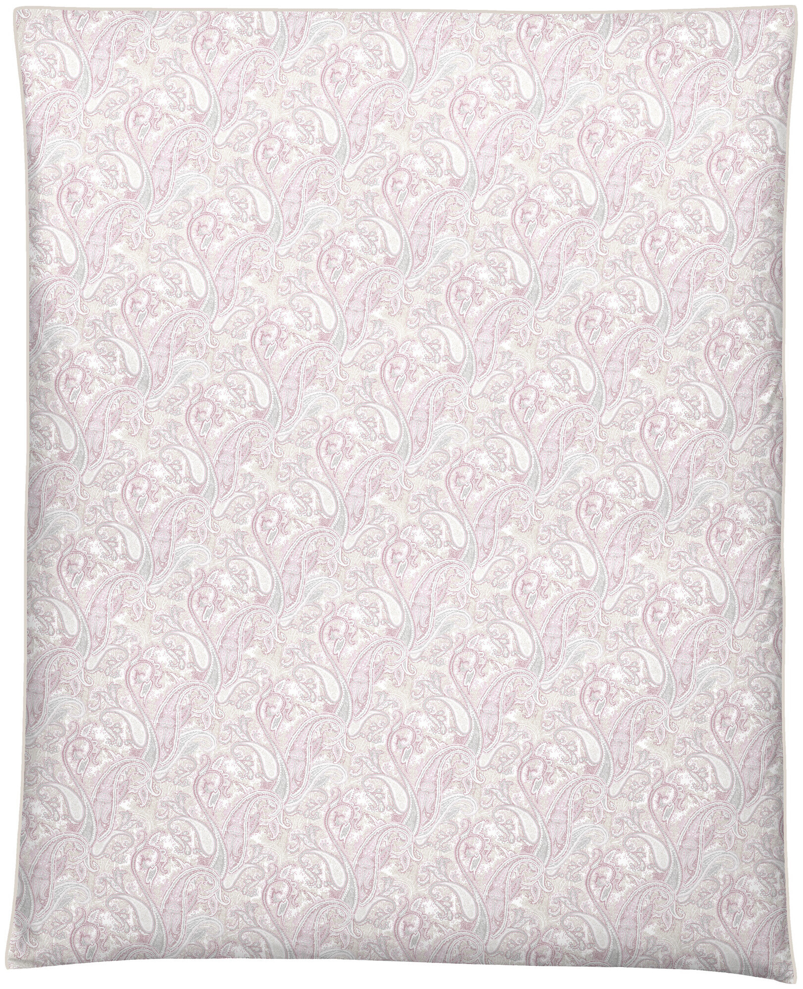 Image of Inhouse Duvet Gots Satin 160x210 Paisley rosa