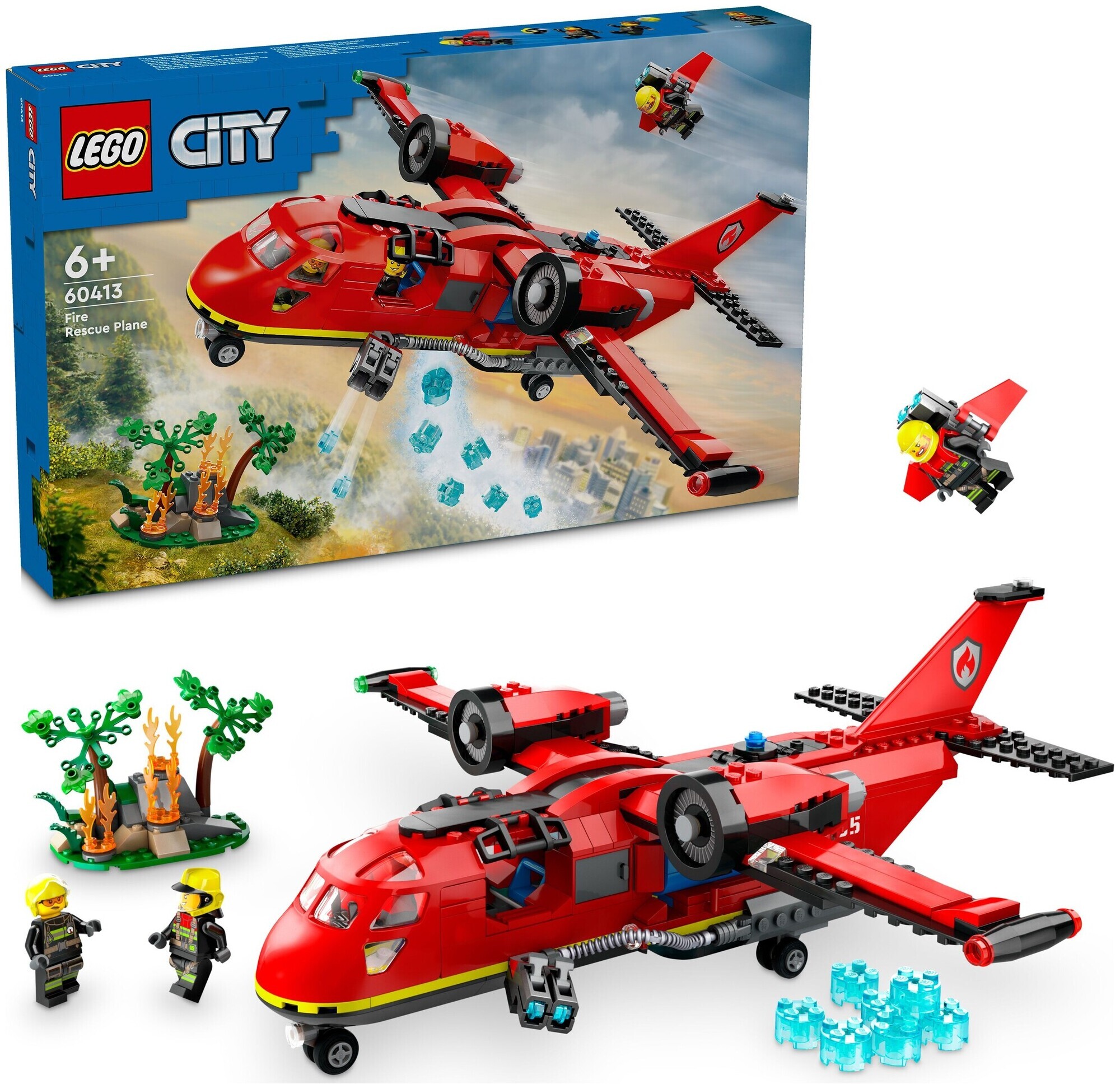 Lego City Lego City 60413 Löschflugzeug ab 6+ Jahren