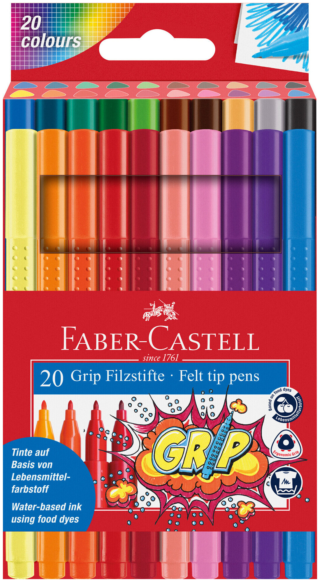 Image of Faber Castell Faber-Castell Filzstift (Mehrfarbig, 1 Stück)