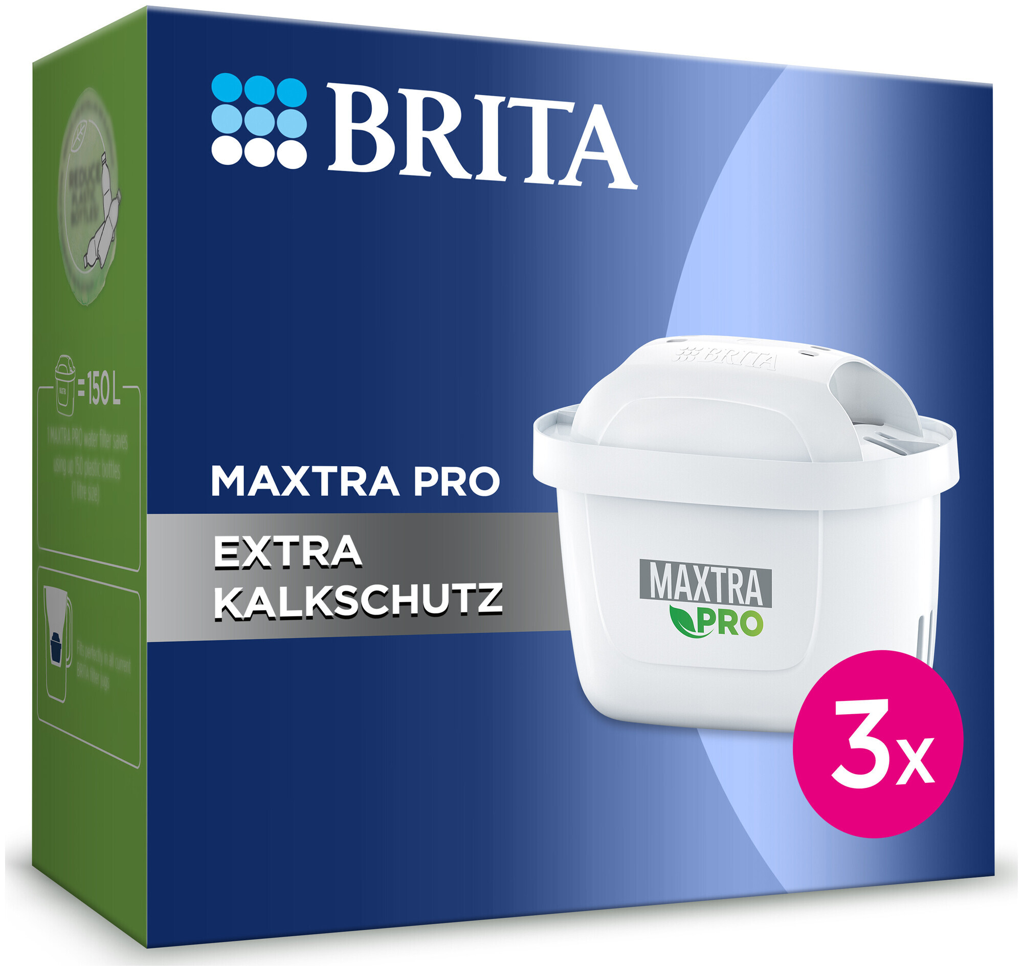 Image of Brita Wasserfilter-Kartusche Maxtra PRO Extra Kalkschutz – Pack 3