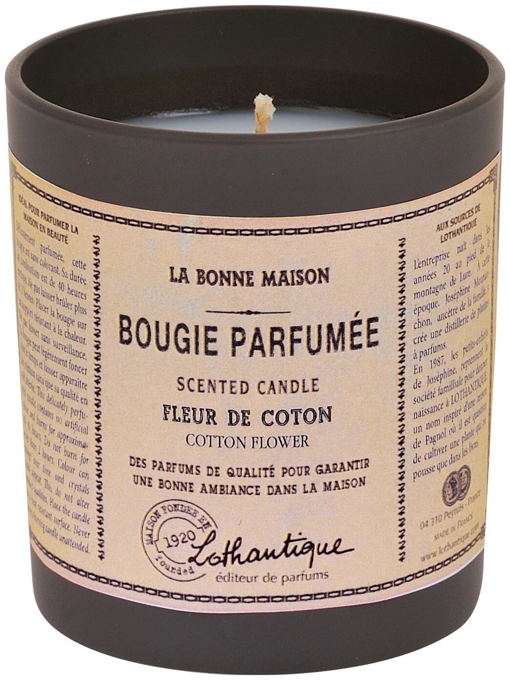 Image of Lothantique La Bonne Maison Duftkerze Cotton Blossom