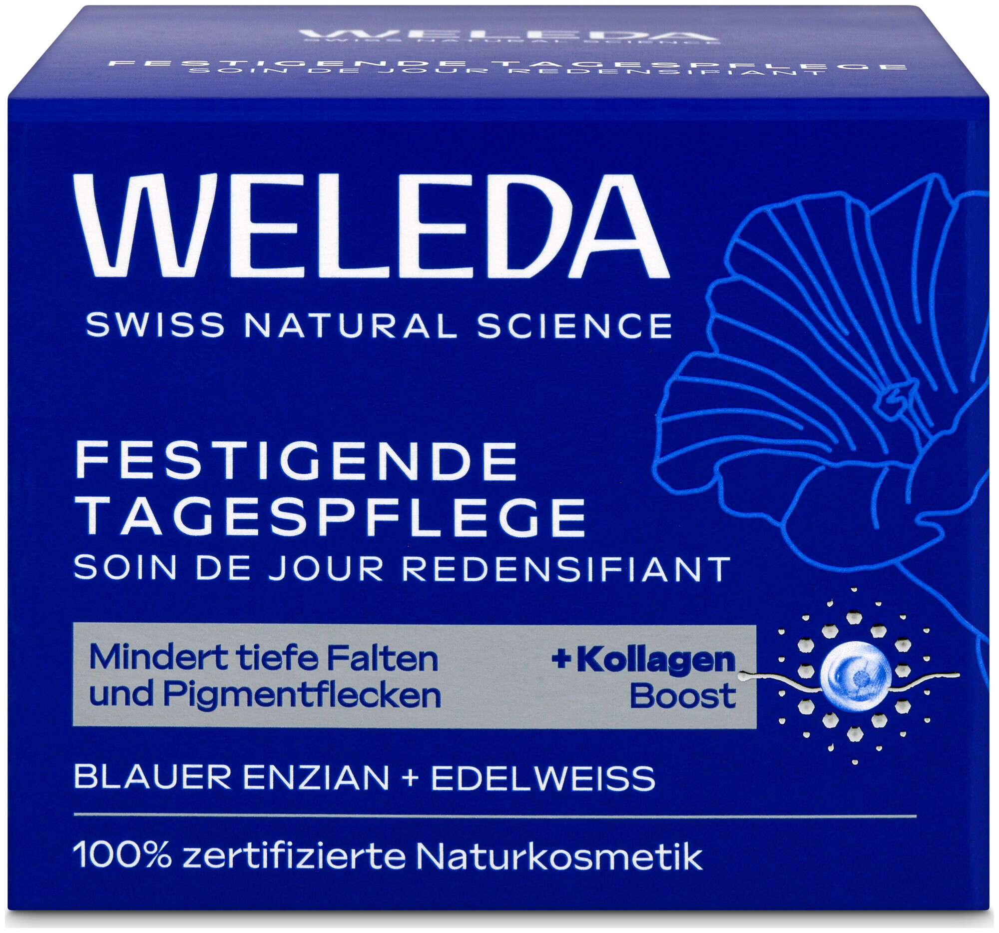 Weleda Festigende Tagespflege Blauer Enzian & Edelweiss